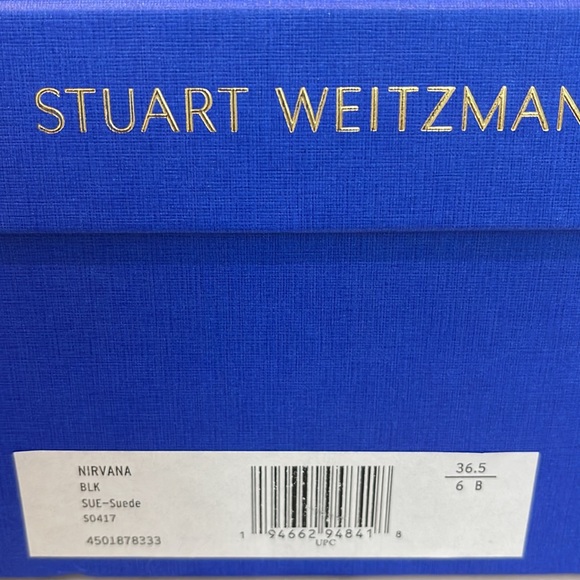 Stuart Weitzman Nirvana suede booties with zipper in size 6 - Picture 7 of 8